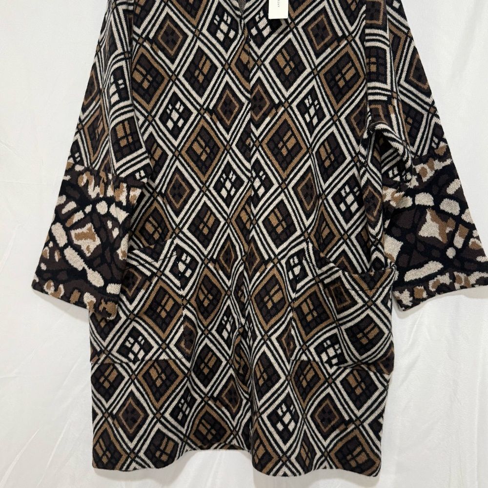 Anthropologie Geo Wool Sweater Coat 
Size S - Picture 4 of 8